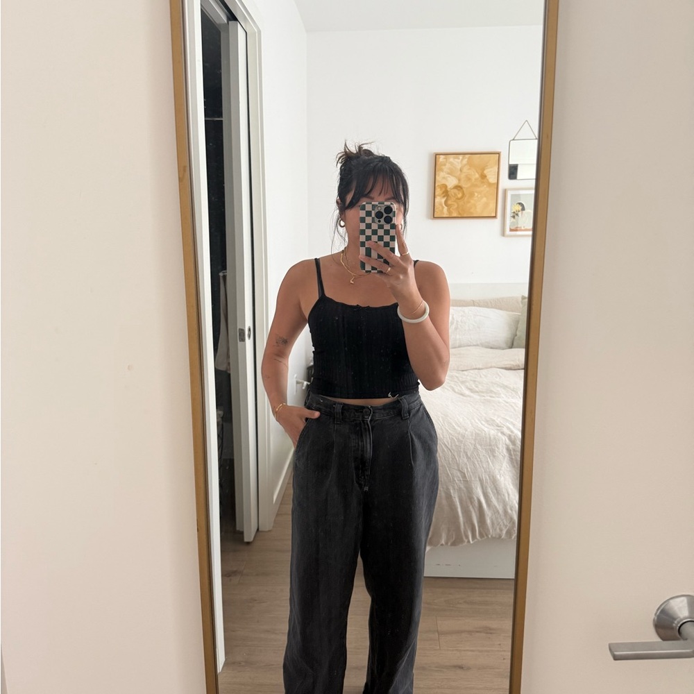 Madewell Harlow Black Jeans - size 25
